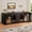 Black, variant on ANPOO 72''Double Dog Crate Furniture for 2 Dogs, 2-in-1 Wooden Dog Kennel with Removable Divider & Roman Column, Indoor Pet Crate TV Stand with Secure Latches & Anti-Tipping Kit, Large Dog Cage