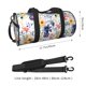 thumbnail image 2 of Fotbe Lilies Flowers Bolsa Deportiva de Lona Plegable con Estampado, Bolsa de Gimnasio con Bolsillo Seco/Húmedo, Bolsa de Viaje Ultraligera de Gran Capacidad, 2 of 6
