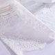 thumbnail image 5 of YiJuHui Lace Curtains for Windows Woven Textured Valance Water Repellent Bathroom Window Covering Floral Crochet Privacy Sheer Curtain Set with Rod Pocket for Kitchen Living Room Bedroom Decor, 5 of 7