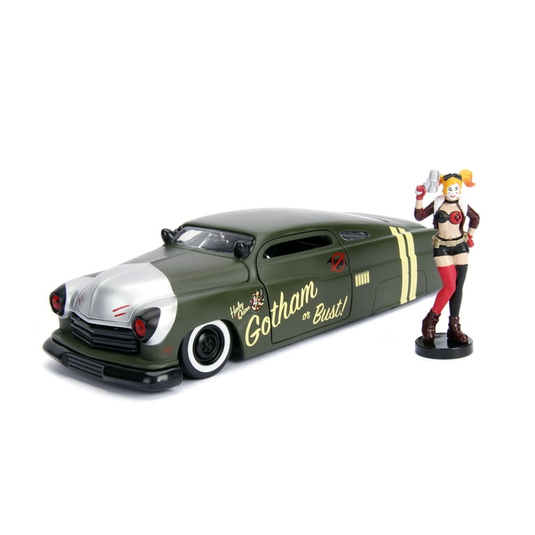 DC Comics Bombshells Harley Quinn & 1951 Mercury Die-cast
