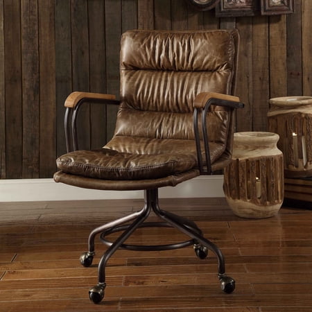 vintage whiskey swivel office chair product