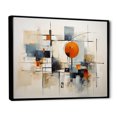 thumbnail image 2 of Designart Multi-Color Mid-Century Modern black framed wall art, Midcentury framed wall art, Colorful Mid Century Abstract gracefulness I , Abstract Midcentury framed wall art decor, black frame, 2 of 5