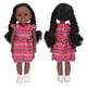 thumbnail image 4 of Exquisita Muñeca De Niña, Muñeca De Niña Negra Vivid Lovely Regalo De Cumpleaños De 15 Pulgadas Para Tienda De Muñecas Anggrek Otros, 4 of 8