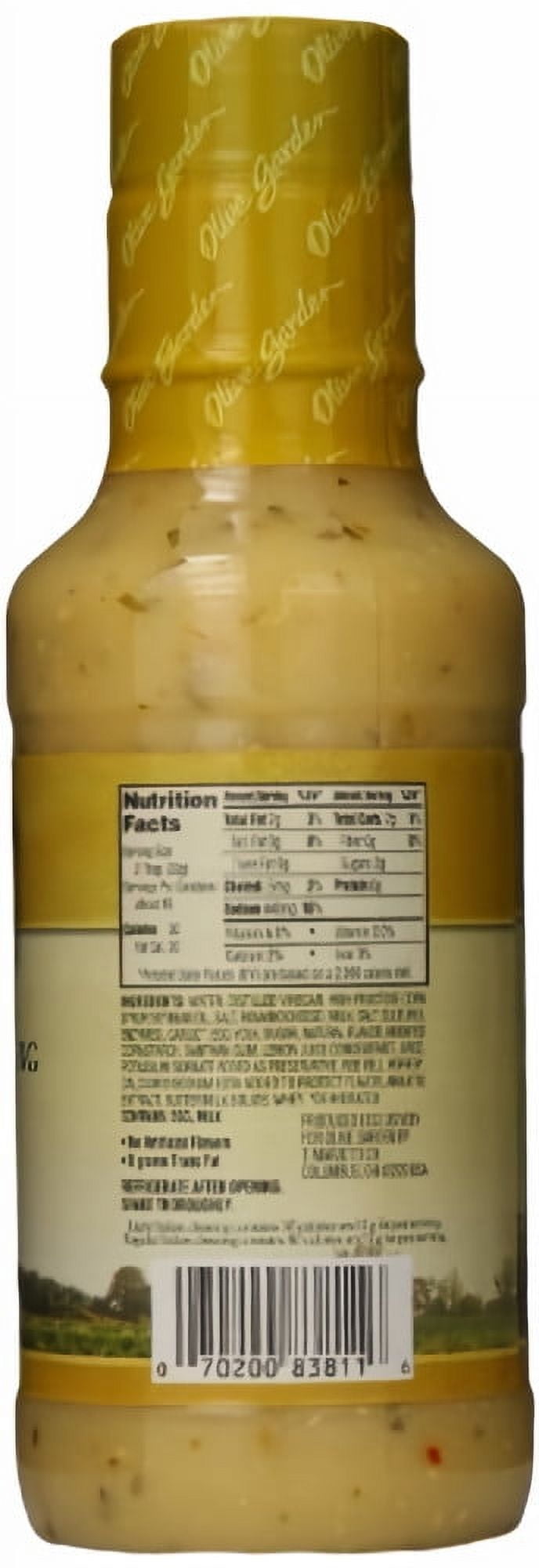 Olive Garden Light Italian Dressing 16 fl oz (Pack of 72)