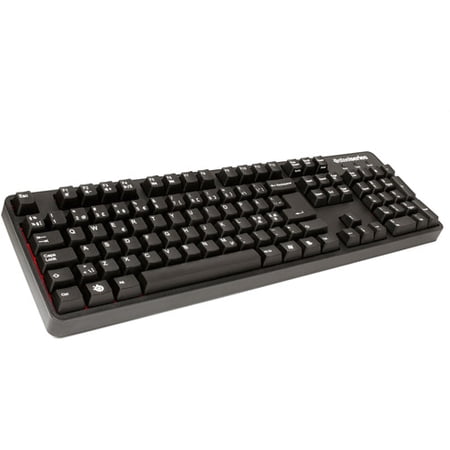 UPC 813810015276 product image for SteelSeries 64255 6Gv2 Mechanical Keyboard, Red | upcitemdb.com