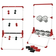 MD Sports 2 in 1 Tailgate Ladder Toss and Bucket Toss Game