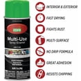 thumbnail image 6 of Color Care Multi-Surface Enamel Spray Paint and Rust Inhibitor, Light Green, 12 fl oz, 4-Pack, 6 of 6