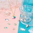 thumbnail image 6 of 40Pcs 10 Styles Unicorn Charms Alloy Enamel Pendants Assorted Gold Plated Unicorn Charm Accessory for DIY Jewelry Making, 6 of 7