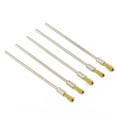 thumbnail image 4 of 5Pc 3Mm Shank 100Mm Brass Stainless Steel Wire Brushes Cleaning Polishing Brush Brass, 4 of 9