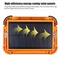 thumbnail image 3 of Yuarrent Camping Lamp Work Light Solar Lantern Fine LED USB Lights Bulb Multifunctional Workmanship Charging Flood Practical Iluminación y accesorios Yuarrent HA036626-00, 3 of 6