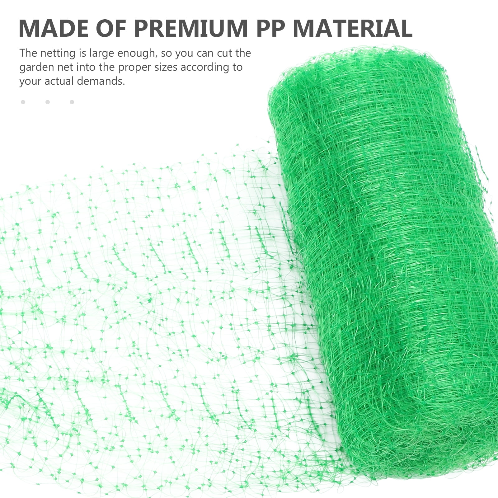 Greenadscape Fine Mesh Netting Green PP 1 Set For Farmers Garden Protection