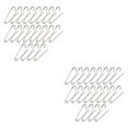 thumbnail image 2 of Decodeary 20x Silver Fashionable Safety Pin Brooch Style With Large Safety Pin Easy To Large Safety 2Set, 2 of 6
