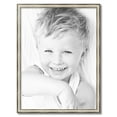 thumbnail image 2 of ArtToFrames 24x32" Antique Silver Panel Picture Frame, Silver Wood Poster Frame, with Regular Acrylic and 2 (FBPL-4760), 2 of 7