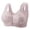 BPQ46-Light Gray, variant on VV AVEORS Posy Bras For Older Women Senior Front Closure Convenient Comfy Breathable Full Support Everyday Bra With Snaps 2026 Light Gray 42