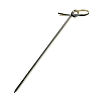 PackNWood 209BBLOKO10 Loko Black Looped Bamboo Skewer - 3.9" - 2000 per case