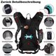 thumbnail image 2 of Mochila para bicicleta Mochilas ultraligeras para bicicleta de 18 l con protección contra la lluvia y funda para casco Mochila para beber Mochila impermeable para ciclismo Mochil, 2 of 5