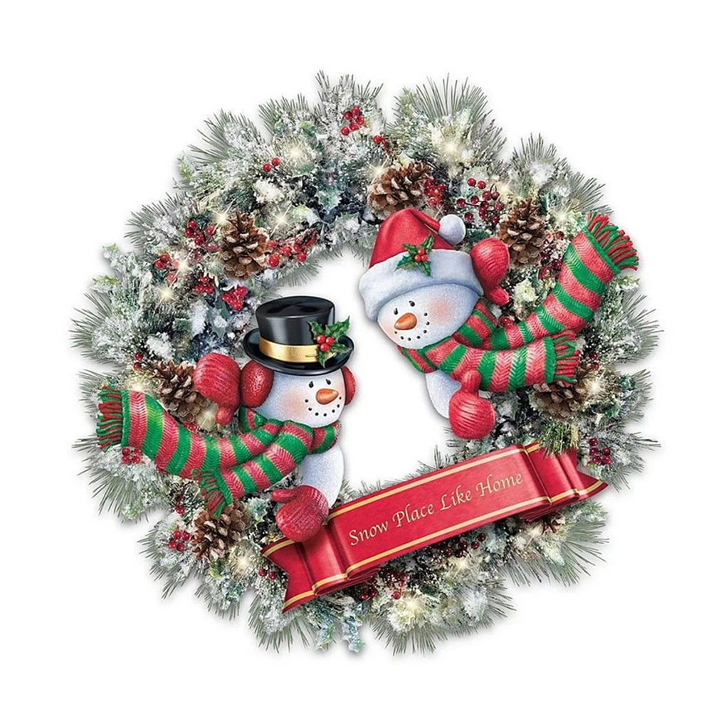 Details about   Merry Christmas Gift Wreath Wall Window Stickers Decals XMAS Home Shop Decors