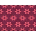 thumbnail image 1 of Ahgly Company Machine Washable Indoor Rectangle Transitional Crimson Red Area Rugs, 7' x 9', 1 of 7