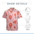 thumbnail image 7 of High Quality Hawaiian Shirts for Men Short Sleeve Aloha Beach Shirt Floral Summer Casual Button Down Shirts Blouses 9QPTTJ, 7 of 7
