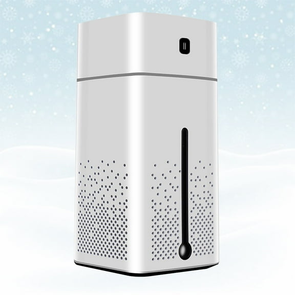 SEWCHICS Home Humidifier White, LED, Prevents Dry Skin, Quiet Cool Mist, 1 Pc for Bedroom and Office