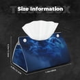 thumbnail image 4 of Kdxio Pegasus Night Sky Print Tissue Box Cover,Modern PU Leather Rectangular Tissue Box Holder for Bathroom Living Room Bedroom Office Desk Car Home, 4 of 6