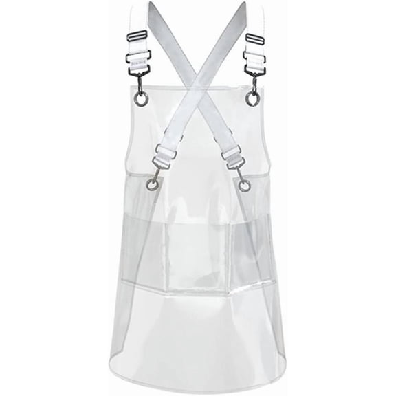 Gardening and Work Apron with Adjustable Cross-Back Design