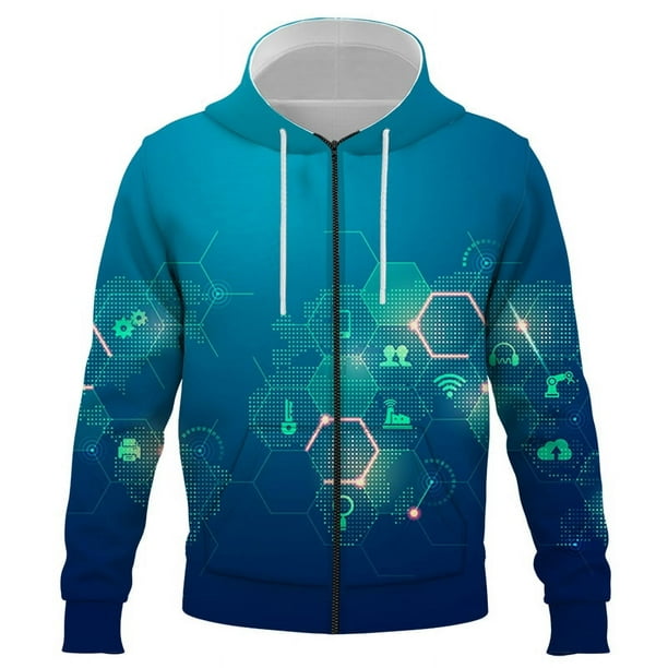 Gráfico de tendencias de datos de impresión casual Sudaderas con capucha 3D para hombres y mujeres Sudaderas con capucha Harajuku Otoño 3D Nuevos jerseys populares para niños Ropa de calle
