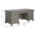 thumbnail image 7 of ACME Gustave Executive Writing Desk in Grey Oak, 7 of 7