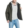 thumbnail image 5 of Tommy Hilfiger Mens Soft Shell Bomber Hooded Stretch Winter Insulated Coat, 5 of 5