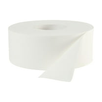 JRT Septic Safe Bath Tissue - Jumbo Roll - 2-Ply Toilet Paper, 3.5in x 1000ft, 12 Rolls/Carton - White, Embossed, Recycled