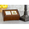 thumbnail image 6 of 6" Brown First Communion Petite Music Locket Box, 6 of 6