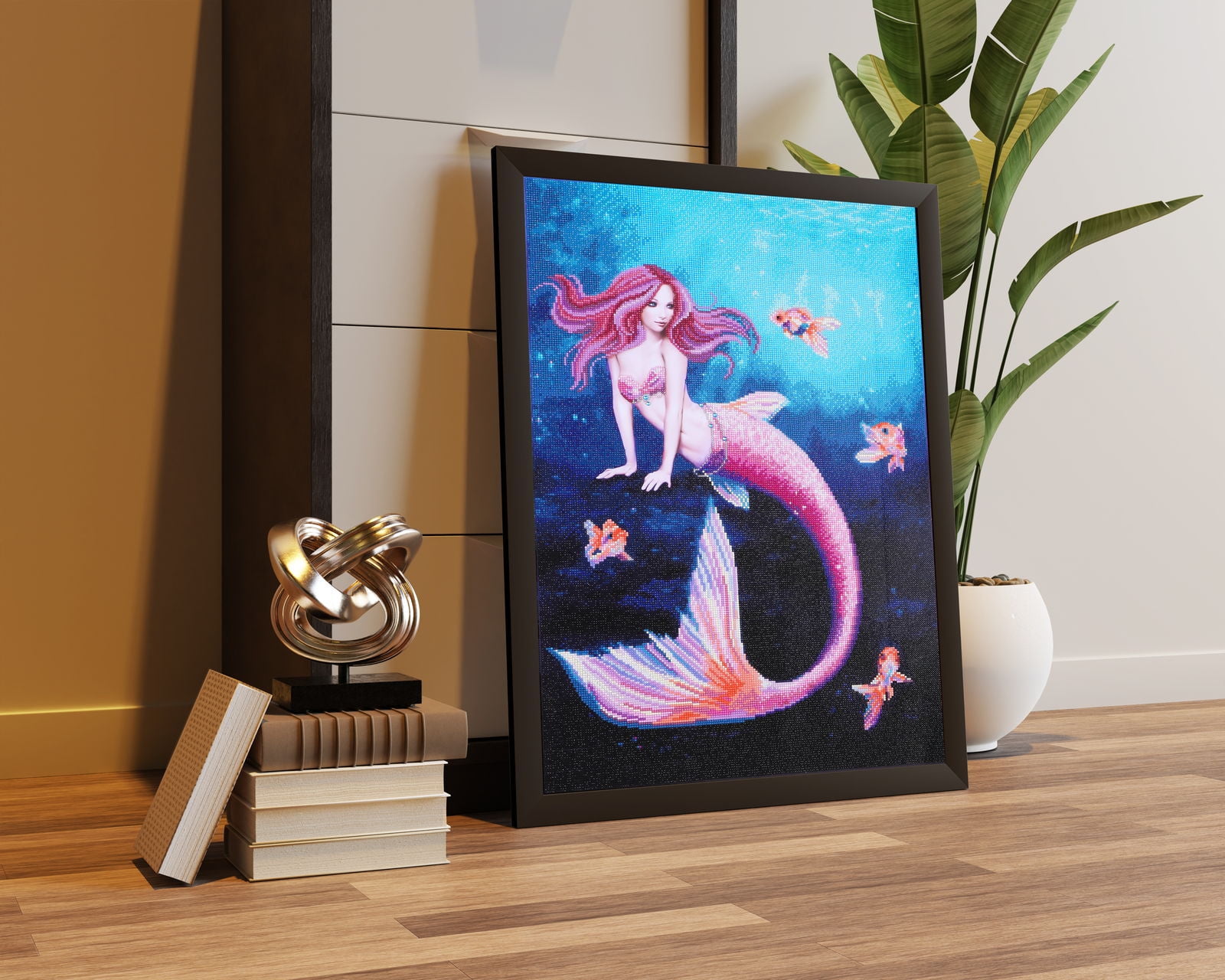 Diamond Dotz Aurelia Mermaid Diamond Painting Kits for Adults - Diamond Art Kits a Relaxing Creative Craft Kit with Dotz Gems  30.7"x20.5"