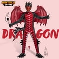thumbnail image 2 of Costume Spooktacular Creations Dragón de Halloween rojo/negro 3T, 2 of 7