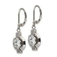 thumbnail image 3 of Boucles d'Oreilles à Levier en Zircone Cubique en Titane Drop Dangle, 3 of 8