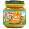 (5 pack) (5 Pack) Earth's Best Organic Baby Food Stage 2, Peach Oatmeal Banana, 4 Ounce (Pack of 6)