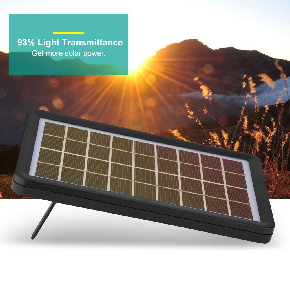 18% High Conversion Rate/ 93% Ultra-High Light Transmittance/Safe Waterproof Portable Solar Charger 9V 3W Poly Silicon Solar Cell Board Wireless External Battery Solar Panel