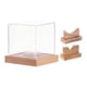 thumbnail image 1 of Vitrina de béisbol acrílica, caja de almacenamiento, protector, regalo para el Día del Padre Madera clara, 1 of 9