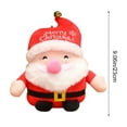 thumbnail image 3 of yulier Santa Claus Plush Toy, Christmas Gifts, Cute Santa Claus Doll, Santa Claus Stuffed Animals Xmas Holiday Party Decorations Indoor, 9 inch, 3 of 6