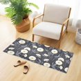 thumbnail image 6 of Haosy Elegant Cream Dandilion Bathroom Rugs Non Slip Absorbent Soft Plush Quick Dry Bath Mat, 39"x20", 6 of 8