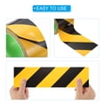 thumbnail image 4 of Uxcell Safety Caution Tape 2 Inch x 108 Feet Safety Warning Tape Floor Tape Black Yellow, 4 of 5