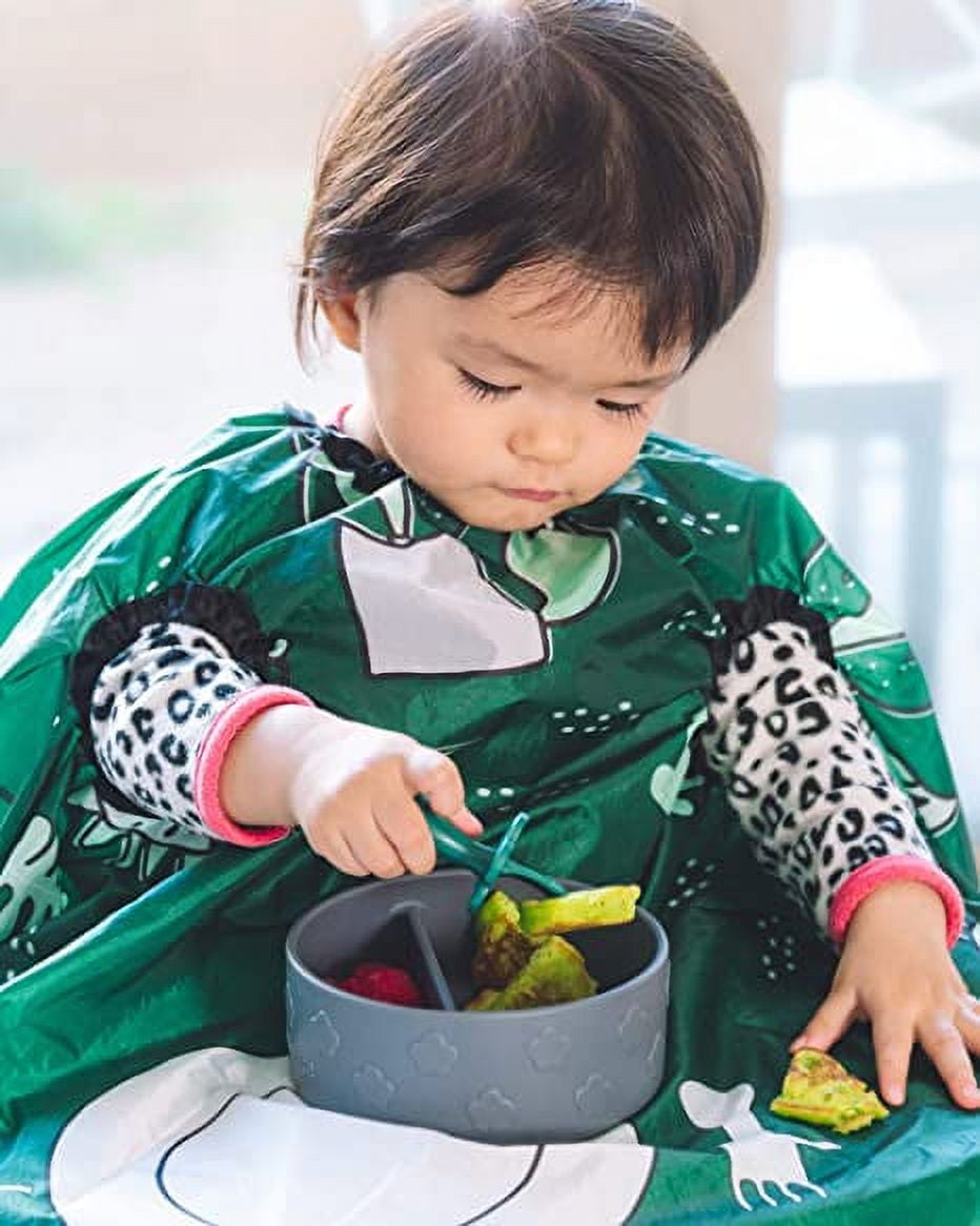 Tidy Tot Baby Eating Anti-Dir Overclothes BLW Self-Eating Baby Waterproof  Bib Catchy Pick up Food - AliExpress