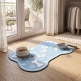 thumbnail image 6 of Diatomite Stone Pet Feeding Mat for Dog & Cat, Absorbent Bone Shaped Non-Slip Dog Food Mat, 6 of 7