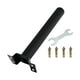 thumbnail image 1 of Brazo de montaje de extensión Lámpara de farola solar Soporte de montaje de poste de patio para Negro Recto, 1 of 8