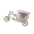 thumbnail image 4 of Mini mini canasta de bicicleta Canasta de flores tejidas adorno de planta decorativa Plantilla de para la fiesta de decoración Toma fotos, 4 of 8