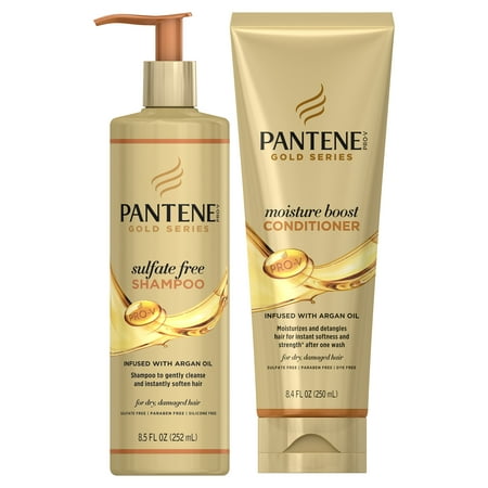 Gold Series from Pantene Shampoo Conditioner Set 8.5-11.1 fl oz