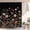 Black, variant on Vintage Boho Beige Floral Shower Curtain, Brown Cream Tan Rustic Farmhouse Flower Shower Curtain Set, Cute Botanical Wlidflowers Fabric Shower Curtains Decoration, 72X72 Aesthetic Bathroom