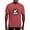 Crimson Red, variant on CafePress - Alpha Sigma Phi Black And White Seal T Shirt - Mens Comfort Colors Shirt