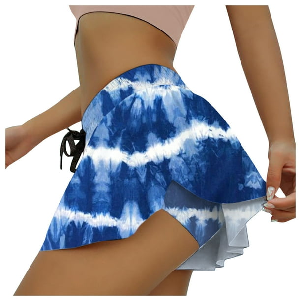 Finelylove Skirts With Shorts Underneath For Women Girls Bermuda Shorts