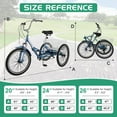 thumbnail image 5 of Ficisog 16 Years & Up 63.93 lb Foldable Adult Tricycle, 5 of 8