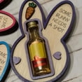 thumbnail image 4 of Unique Easter Rabbits Inspired Wood Bottle Rack Celebratory Drink Display Stand For Festival Homes Or Pubs Use, 4 of 9